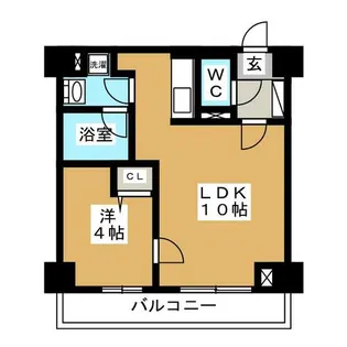 イリオスエフタ【6階】の間取り