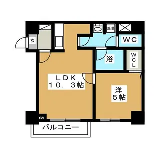 イリオスエフタ【5階】の間取り