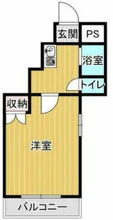 ハイツハラヤマ【3階】の間取り