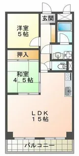 ベルトゥリー須磨【3階】の間取り