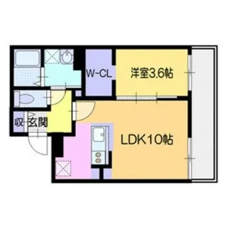 シューレジデンス元町【405号室】の間取り