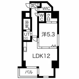 ロア金山【8階】の間取り