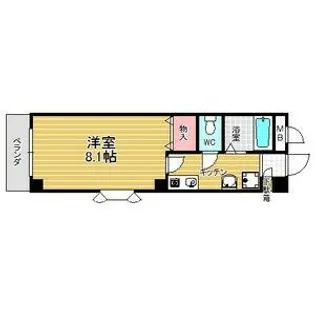 第二福谷ビル【2階】の間取り