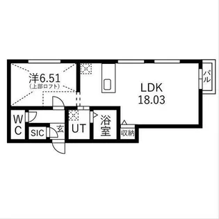ピオネロ148【2階】の間取り