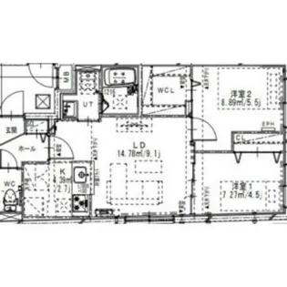 Lien S10【1階】の間取り