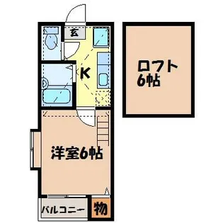 GAIA【1階】の間取り