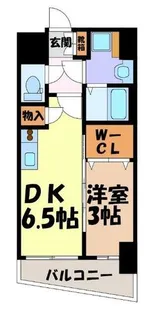 エステムコート名古屋上前津【4階】の間取り