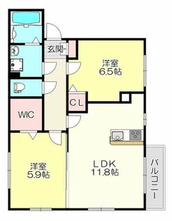 CherⅠ【2階】の間取り