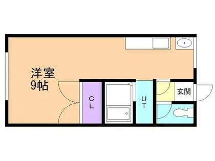 学)大昭グリーンヒル2【203号室】の間取り