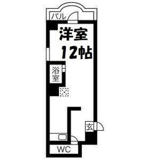 グランツ畑江【4階】の間取り