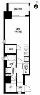 アーバネックス北浜【10階】の間取り