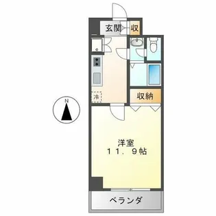 ウイングパーク【7階】の間取り