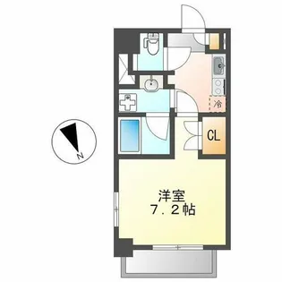 コスモナーレ千種【6階】の間取り