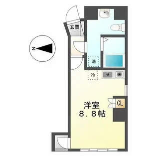 M’sマンション【6階】の間取り