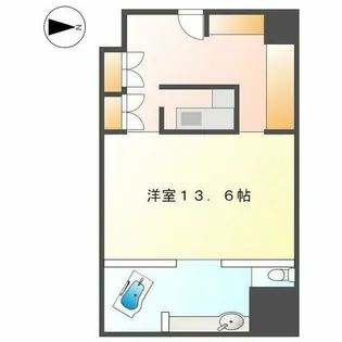 プリンセス姫ラグジュアリースイート【4階】の間取り