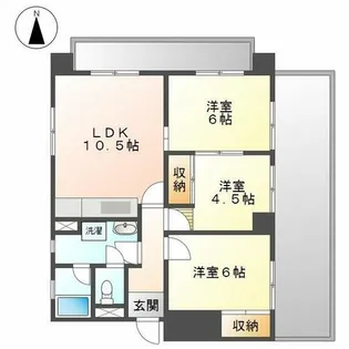 高田ビル【4階】の間取り