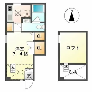 セリングトゥーレ【1階】の間取り