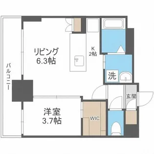 MODENA CENTRO【5階】の間取り