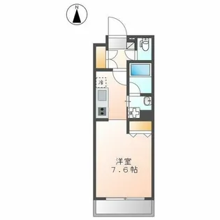 Luxter 柴田【1階】の間取り