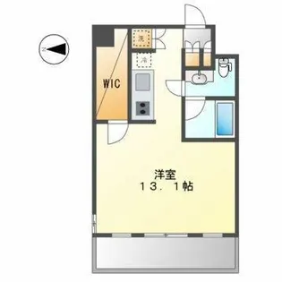 エルブ浄心【4階】の間取り