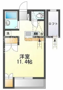 ライトヒルズⅠ【2階】の間取り