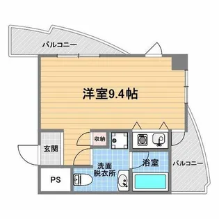 インターフェルティR2甲子園【5階】の間取り