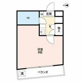 ハウザー金山【3階】の間取り