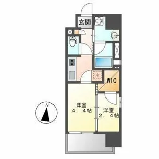 シーズンフラッツ矢場【6階】の間取り