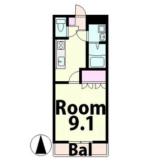 滋賀県甲賀市土山町北土山【アパート】の間取り