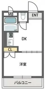 アベノ池田マンション【2階】の間取り