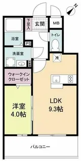 Livecasa高宮【403号室】の間取り