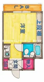 エステマール大阪城【1階】の間取り