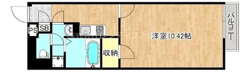 クレイノアズール【3階】の間取り