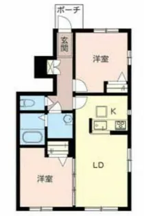 モンブラン【1階】の間取り
