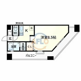 Win Road Esaka【5階】の間取り
