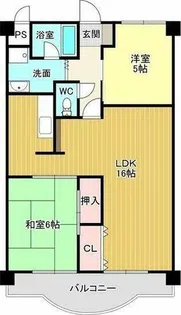 第2サンシャインマンション【3階】の間取り