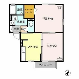 アヴァンセ【2階】の間取り