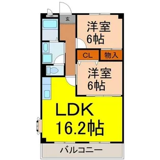 ファミールIBIC【3階】の間取り