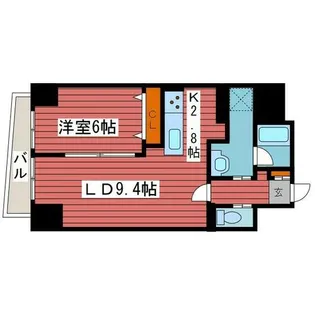 プロスパー月寒【3階】の間取り