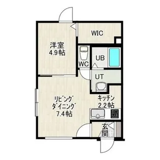 Land Sakaemachi【2階】の間取り
