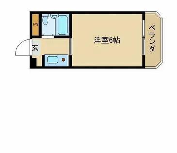 プリエール名神尼崎【3階】の間取り