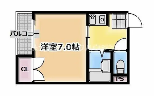 アメニティ関目【3階】の間取り