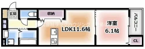 アート星田駅前【2階】の間取り