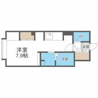 LEOⅠ【4階】の間取り