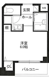 ハレクラニ小路【4階】の間取り
