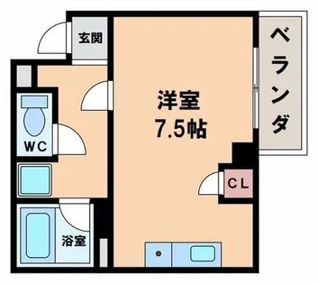 夕陽丘プラトー【3階】の間取り