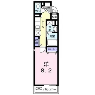 レジデンス プリムローズ【3階】の間取り