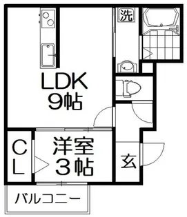 ザ・リッツクラブ楓【1階】の間取り