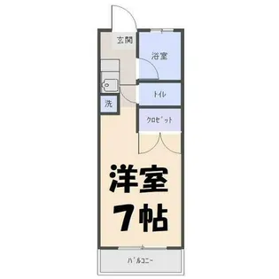 ケントハウス【1階】の間取り