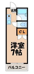 ケントハウス【1階】の間取り